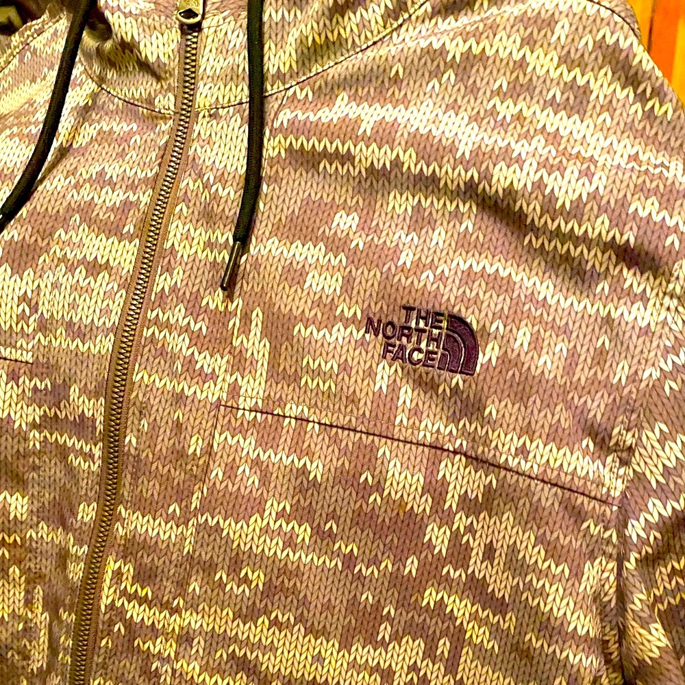North face jacket with hood, unisex